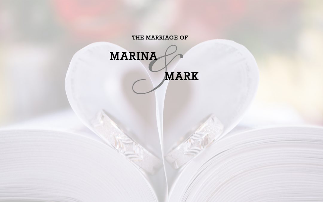 The Marriage of Marina and Mark